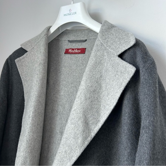 Weekend MaxMara Double Faced Wool Robe Coat - Picture 5 of 9